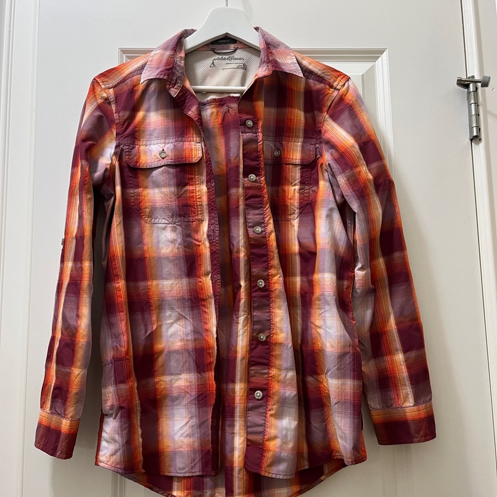 Eddie Bauer Multicolor Plaid Shirt